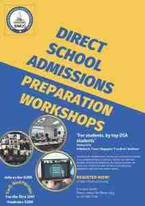 Read more about the article 2021 DSA Preparation Workshop